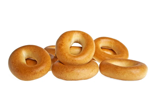 Bagels isolated on a white background — Stock Photo, Image