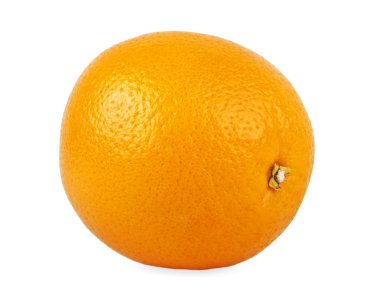 Beyaz arkaplanda turuncu izole edilmiş