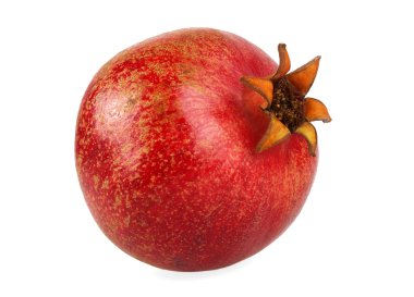 Beyaz arkaplanda izole edilmiş nar