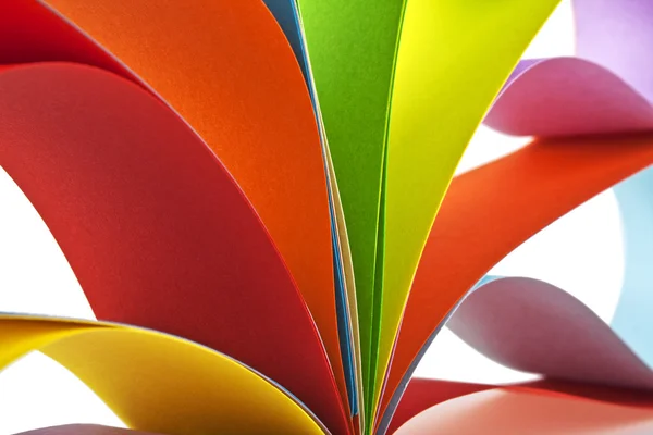 Abstractie van de gekleurd papier — Stockfoto