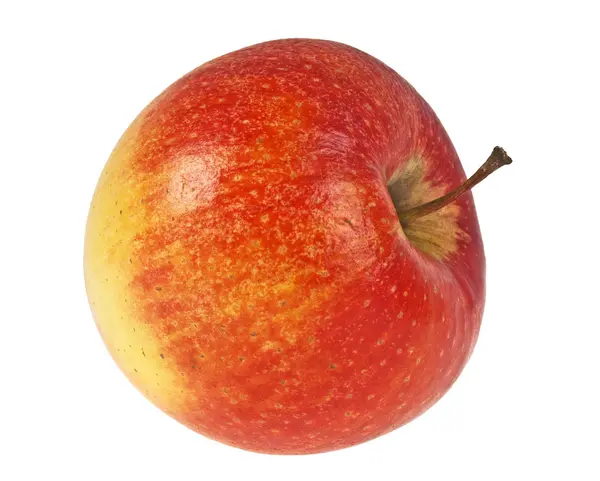 Μήλο σε λευκό φόντο — Φωτογραφία Αρχείου