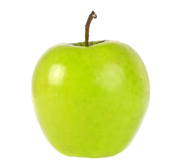 Pomme verte isolée sur fond blanc — Photo