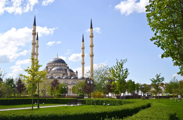 Masjid Jantung Chechnya — Stok Foto