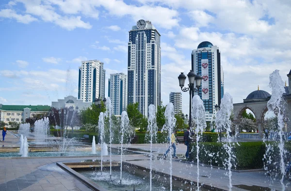 Città di Grozny — Foto Stock