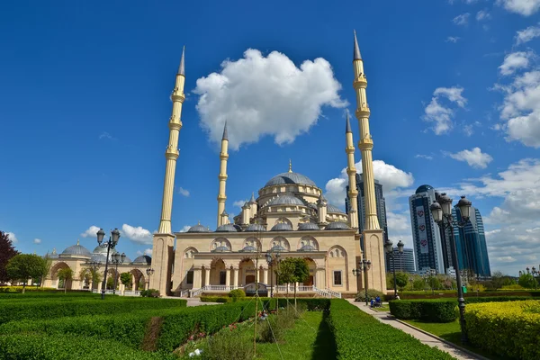 A mesquita Coração da Chechênia Imagem De Stock