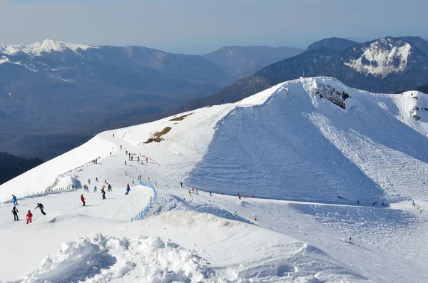 Rusya, Soçi, Kayak Merkezi Rosa Khutor yamaçları