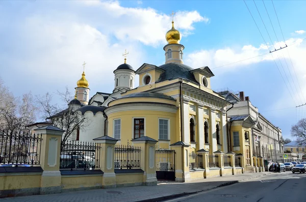 Die Kirche im Namen des Märtyrers Antipas, Bischof von Pergamon am Tag kolymazhnyi Hof, Moskau — Stockfoto