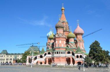 Moskova, Basil Katedrali kırmızı Meydanı ' nda Rusya