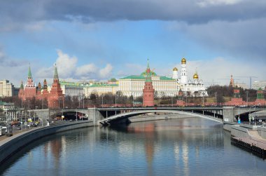 Rusya, Moskova'da kremlin