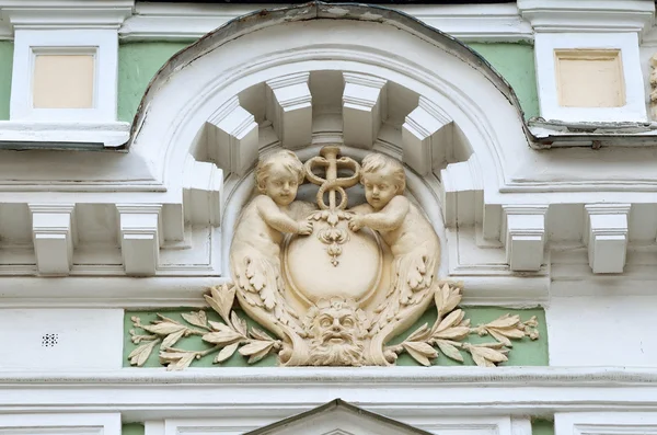 モスクワ, ロシア, 4 月、19,2015。ロシアのシーン: 誰も、Podsosensky レーン、21。モスクワ パトロン Morozovs の家。装飾の要素 — ストック写真