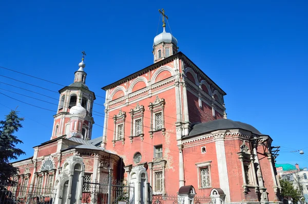 Rússia, Moscou, Igreja da Apresentação no templo da virgem abençoada Maria, Barashevskiy pereulok, 8 / 2, edifício 1 — Fotografia de Stock