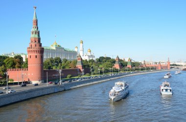 Moskova, Rusya, 01 Mayıs 2014, Rus sahnesi: Moskova kremlin yakınlarındaki eğlence el sanatları