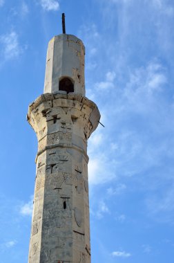 Evpatoria, düşen eski Minare Tekie Derviş
