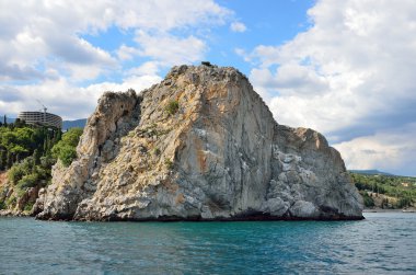 Gurzuf ilçesi, Crimea kaya Chaliapin