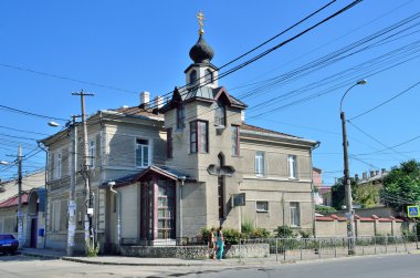 Simferopol, Kırım, 14 Temmuz 2016. Kırım ve Simferopol Başpiskoposu St. Luka (Voino-Yasenetsky) şapeli