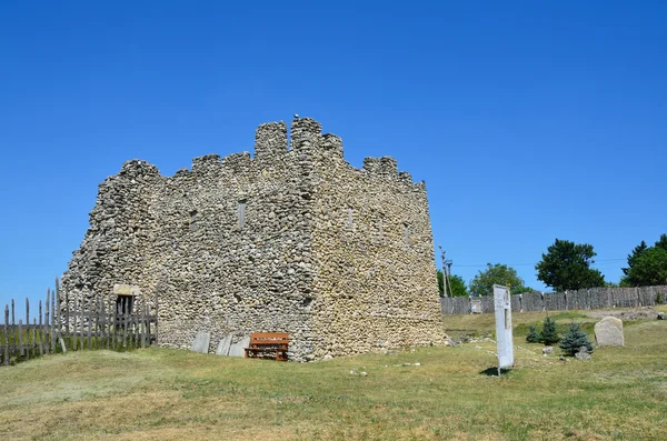 Simferopolu na Krymu, 14 červenci 2016. Nikdo, Scythian Neapol v letním dni v Simferopol — Stock fotografie