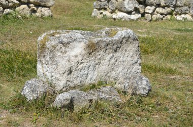 Simferopol, İskit Neapolis antik kurban taş