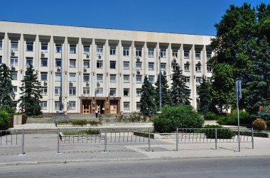 Simferopol, Kırım'da, Temmuz, 15, 2016. Simferopol Belediye Meclisi, şehir yönetimi, muhasebe odası Kırım Cumhuriyeti, bölgesel Seçim Komisyonu Zheleznodorozhny Simferopol bölgesinde