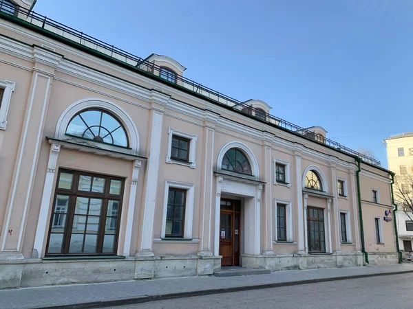 Moskau Russland Dezember 2020 Historisches Gebäude Der Malyy Tolmachevsky Gasse — Stockfoto