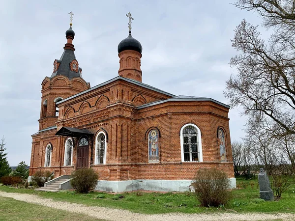 Eglise Démétrius Solunsky Eglise Dmitrov Printemps Russie Région Moscou District — Photo