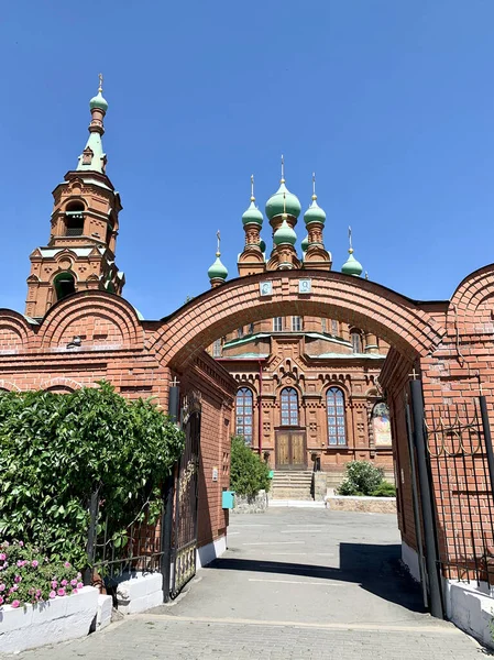 Kościół Świętej Trójcy Czelabińsk Rosja — Zdjęcie stockowe