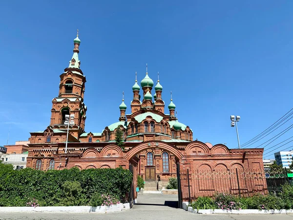 Heilige Drie Eenheid Kerk Chelyabinsk Rusland — Stockfoto