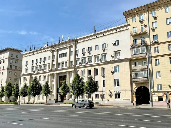 Moskova Rusya Haziran 2021 Zemlyanoy Val Caddesi Moskova — Stok fotoğraf