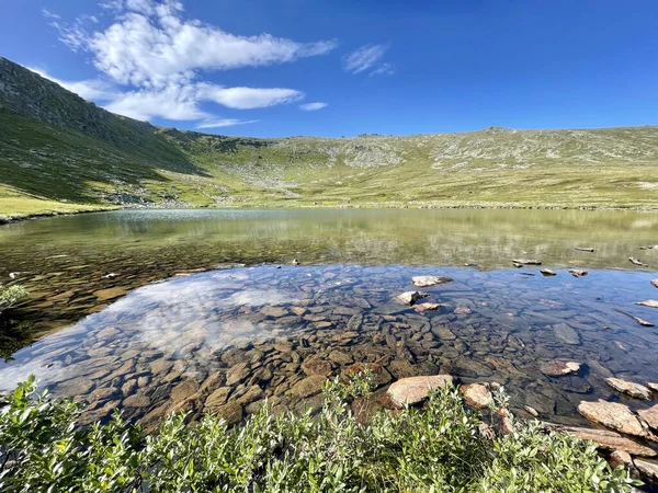 Lago Piedi Del Monte Otorten Estate Urali Settentrionali Russia — Foto Stock