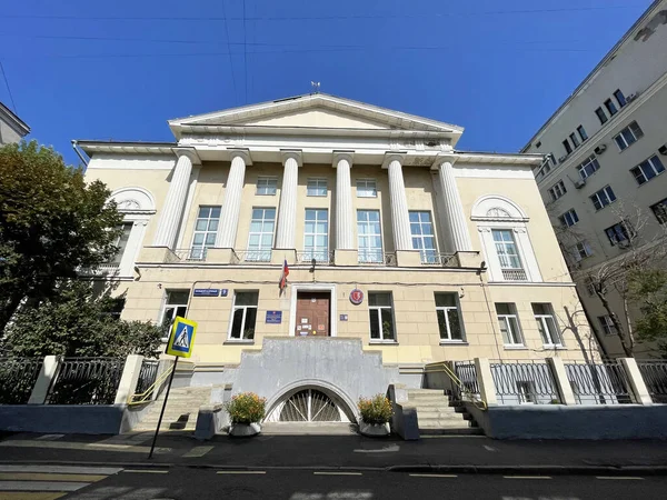 Moscow Russia August 2021 Former Elizabethan Girls Gymnasium Church Righteous — Stock Photo, Image