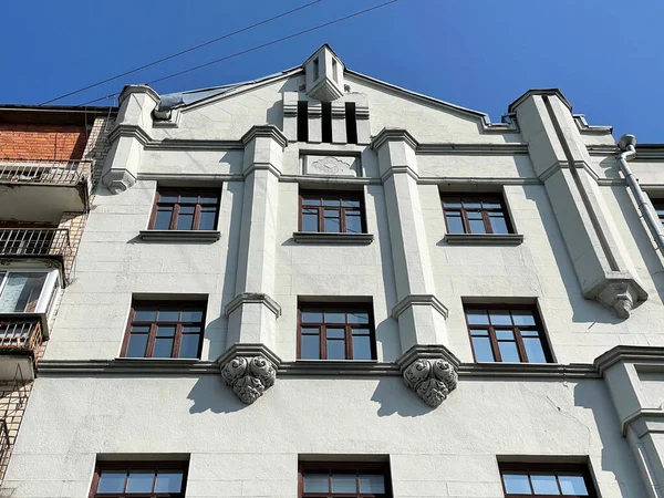 Москва Гусятніков Лейн Будинок Квартири Епштейна Побудований 1912 Року Архітектором — стокове фото