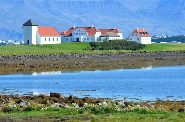 The residence of the President of Iceland in Alftanes — Stock Photo, Image