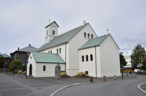 Islandia, Katedra w Reykjavíku — Zdjęcie stockowe