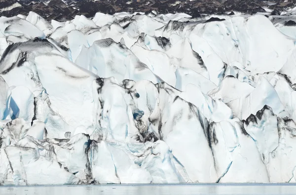 Eisland, Gletscher über dem größten Vulkan Europas vatnaekutl — Stockfoto