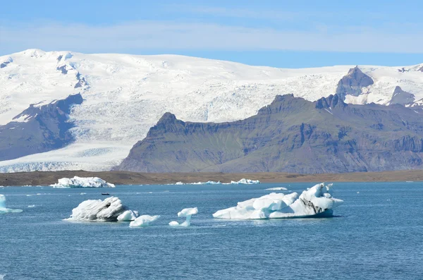 Islandia, lodowiec vatnaekutl największy wulkan w Europie — Zdjęcie stockowe