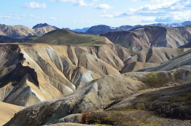 İzlanda, riolit Dağları