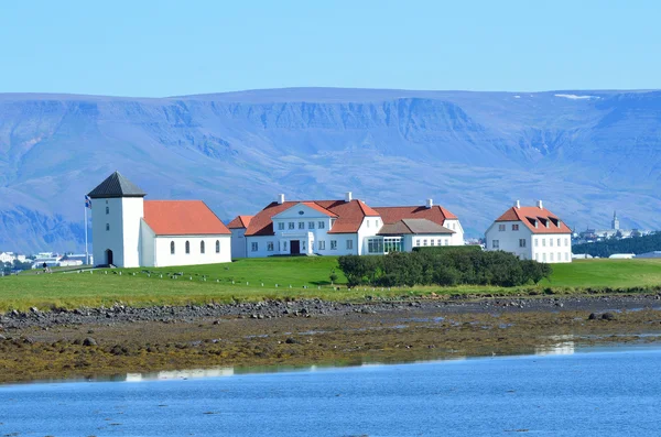 The residence of the President of Iceland in Alftanes — Stock Photo, Image