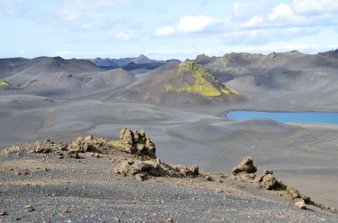 İzlanda, dağlar ve rivwes