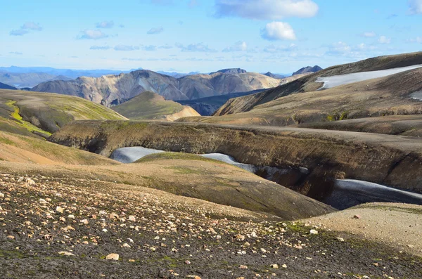 İzlanda, riolit Dağları — Stok fotoğraf