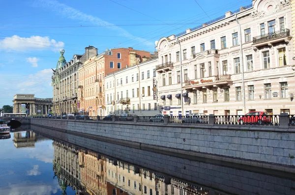 St. Petersburg,  channel of Griboedov in autumn — Stock Photo, Image