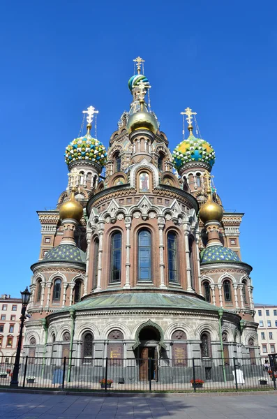 The Cathedral of the Savior on blood in St. Petersburg — Stock Photo, Image