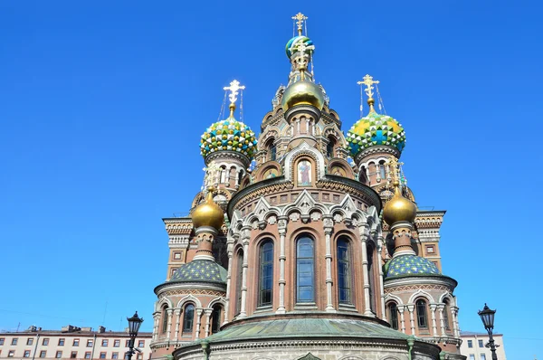 サンクトペテルブルクで血の上の救世主大聖堂 — ストック写真