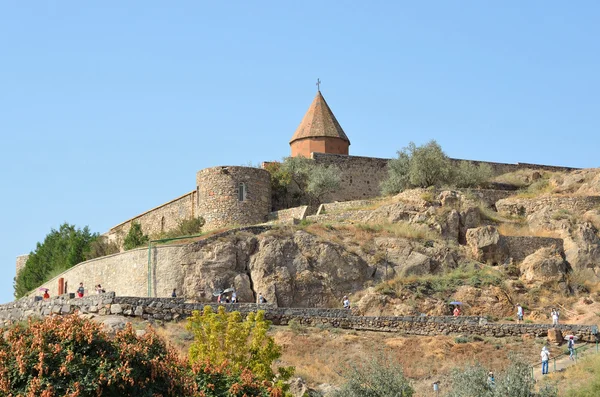 Ermenistan, hor virap - birinci yüzyıl manastır — Stok fotoğraf