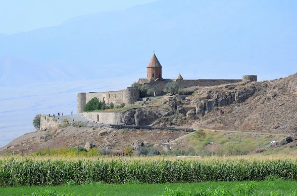 Armenia, Hor Virap - monastery of the first century — Stock Photo, Image