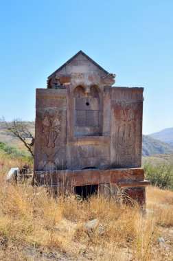 Ermenistan, tsahats-kar manastır, kilise 10 yüzyıl
