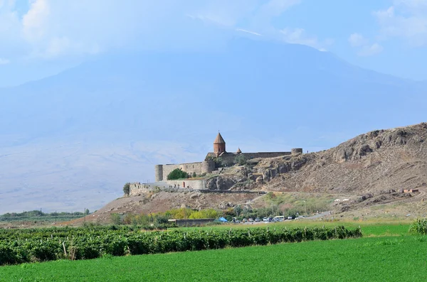 Armenien, hor virap - klostret i det första århundradet — Stockfoto