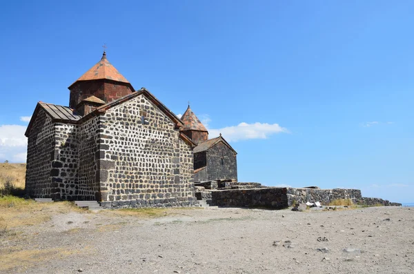 Armênia, Mosteiro de Sevanavank — Fotografia de Stock