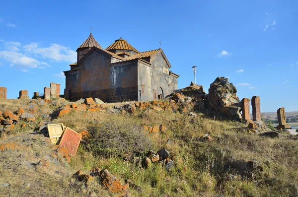 Armenia, un antico monastero di Hayravank — Foto Stock
