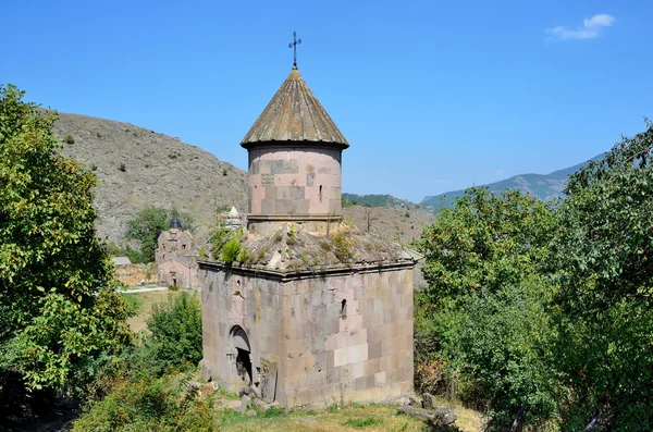 Armenië, de kerk van St. Gevorg in het middeleeuwse klooster van Goshavank — Stockfoto