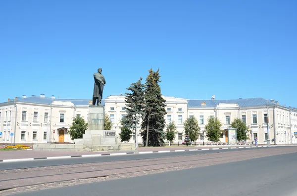 Tver, plein van Lenin — Stockfoto