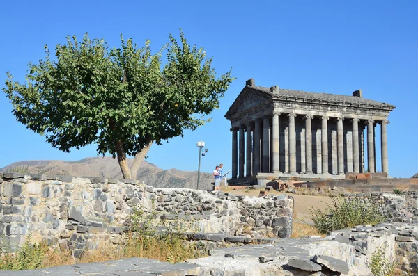 Armenia, pagan Sun temple at Garni, I century — Stock Photo, Image